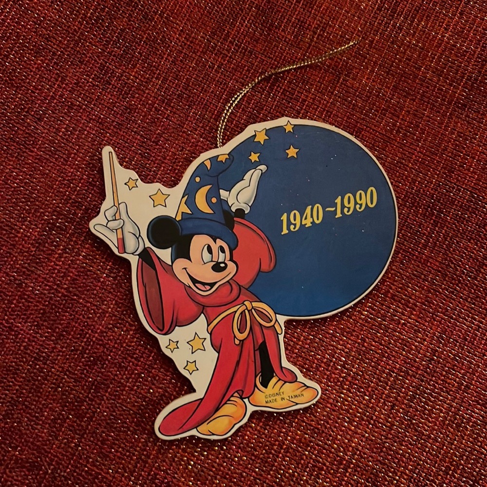 Disney Micky commemorative ornament.